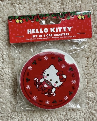 Hello kitty car coasters - car,