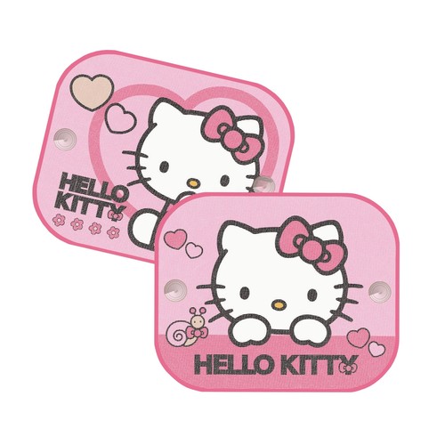 Hello kitty car side window - kitty,